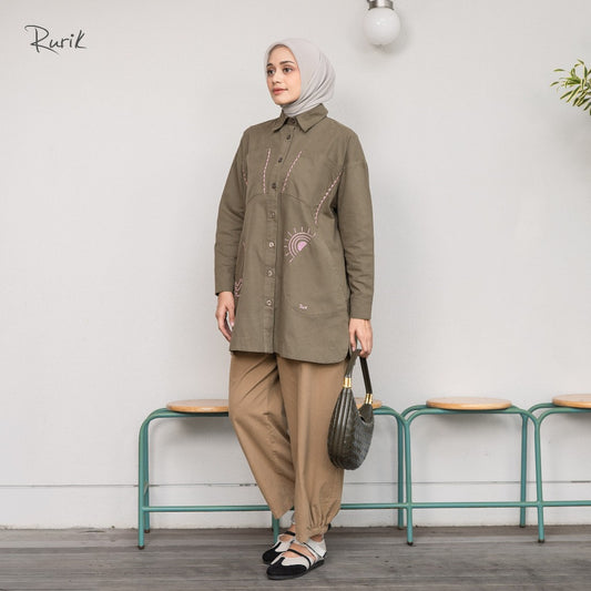 Runako Embroidery Shirt