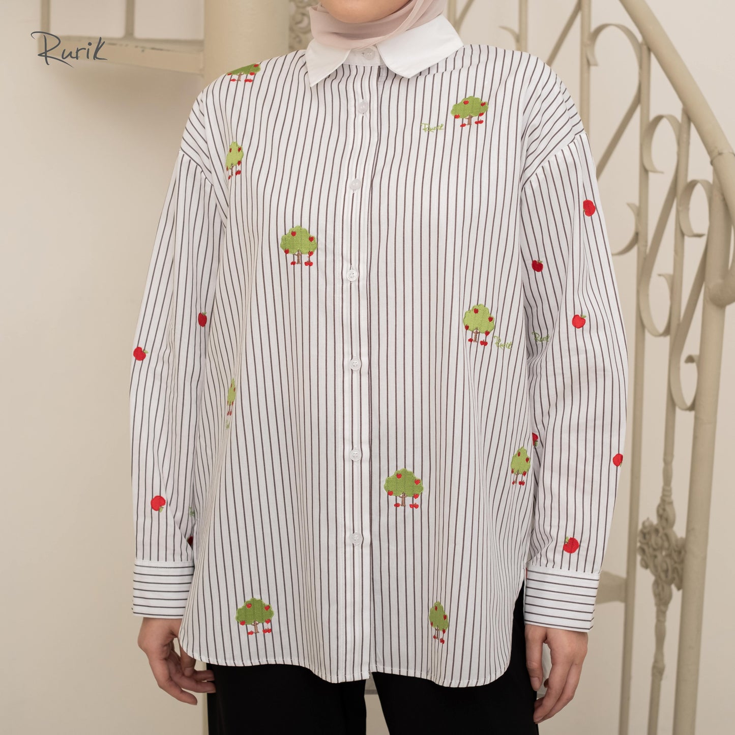 Malvisa Embroidery Shirt