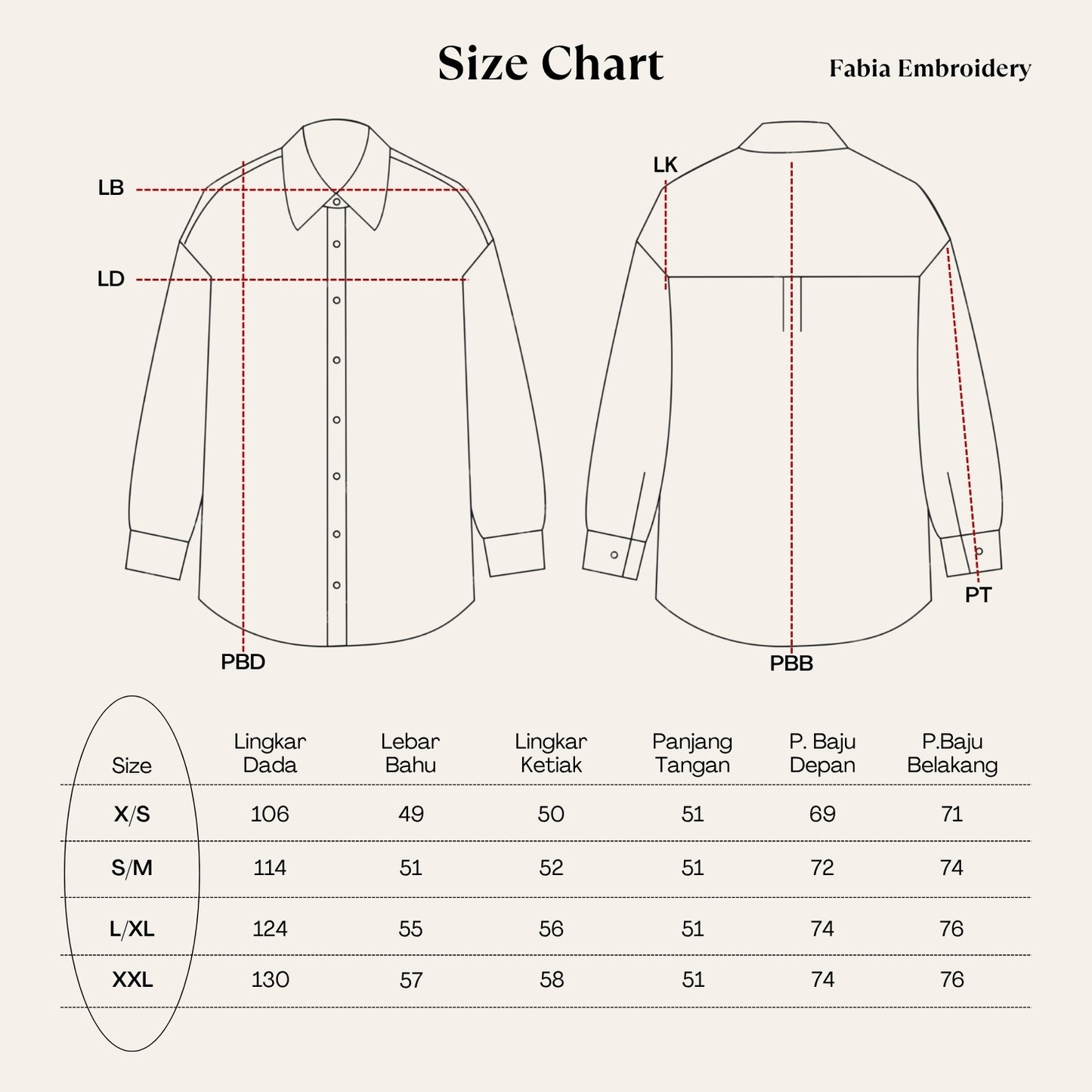 Fabia Embroidery Shirt