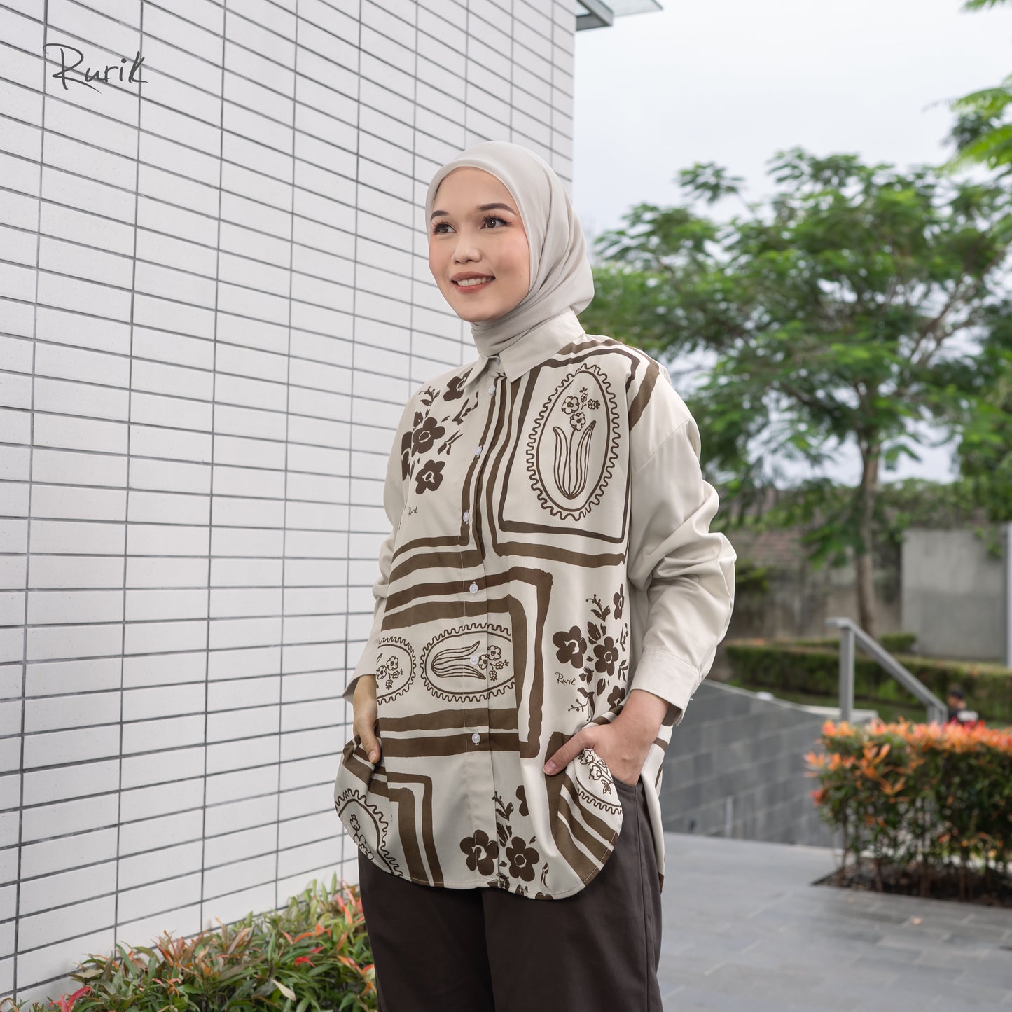 Elvara Print Shirt