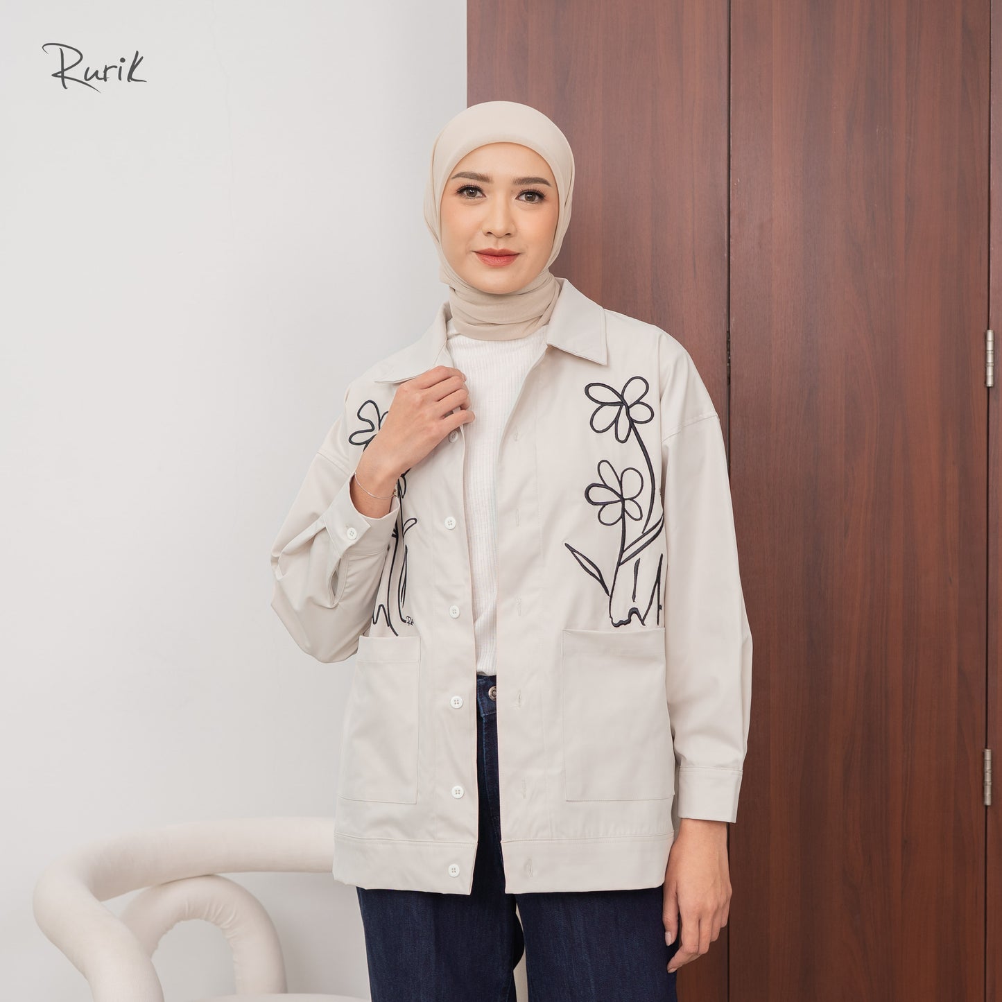 Naeema Embroidery Shirt