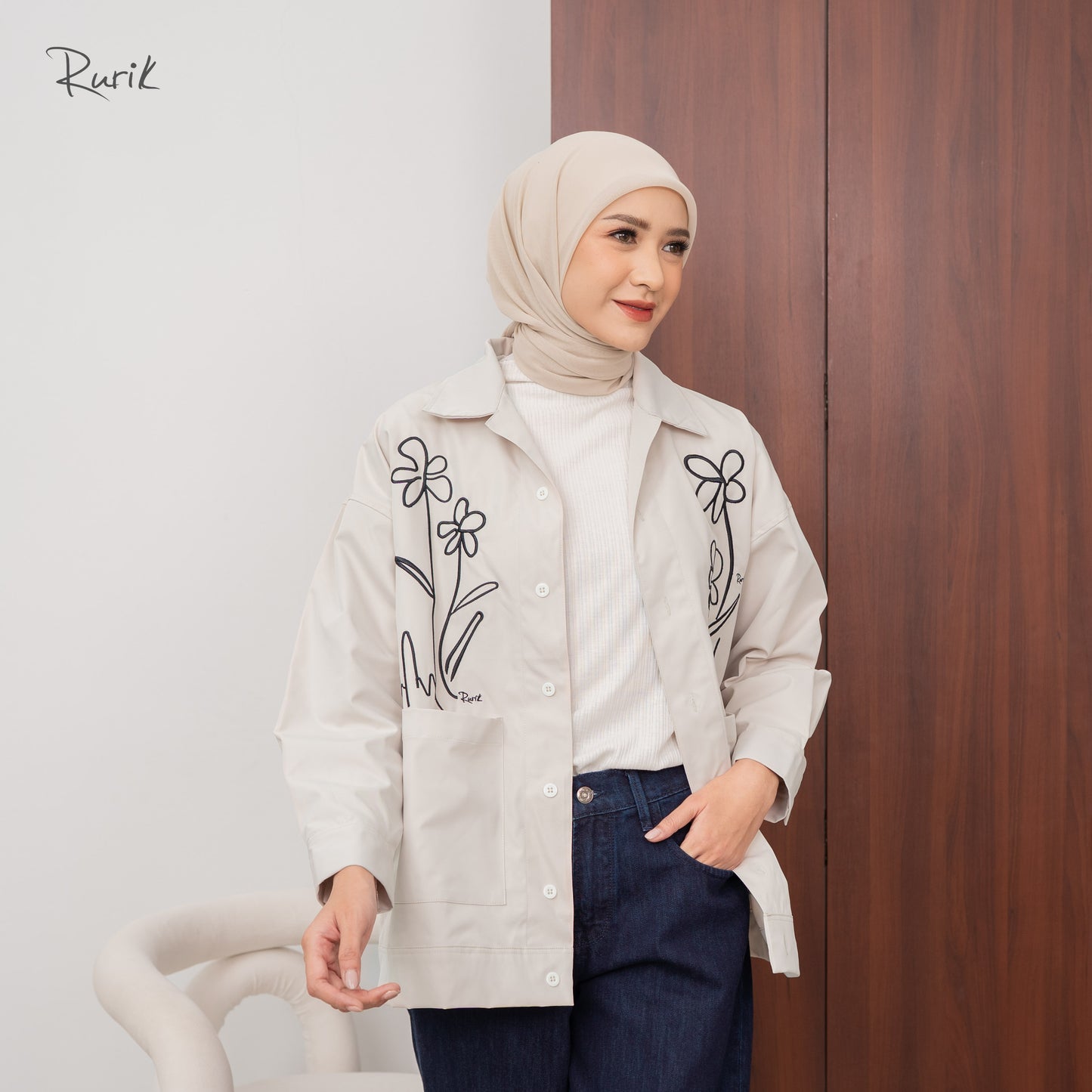 Naeema Embroidery Shirt