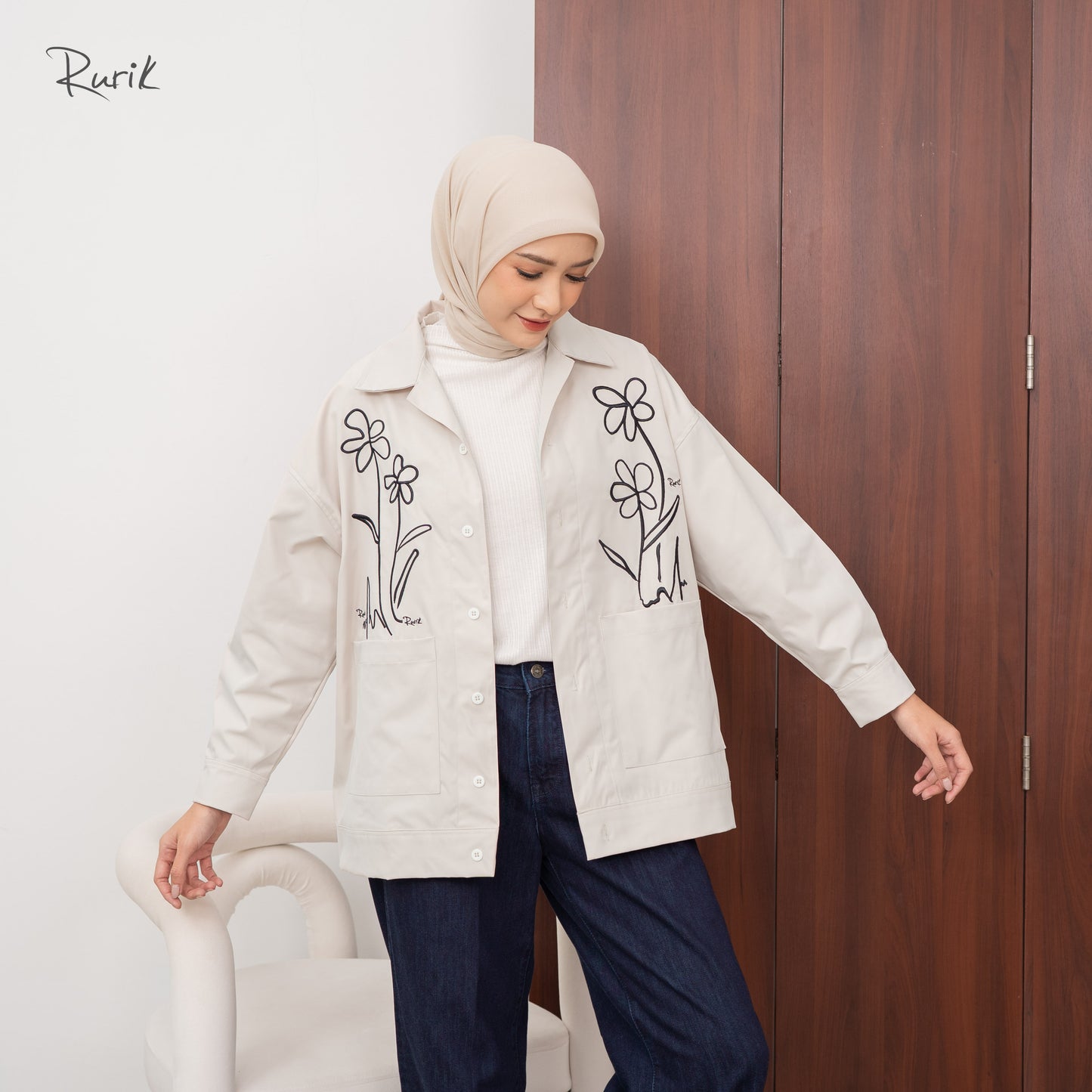 Naeema Embroidery Shirt