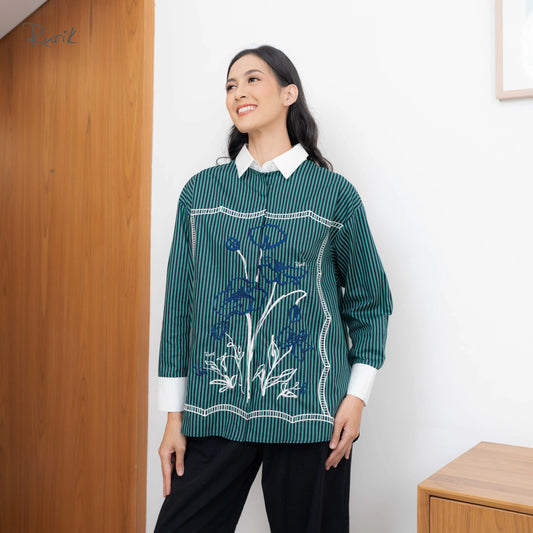 Veloria Embroidery Shirt
