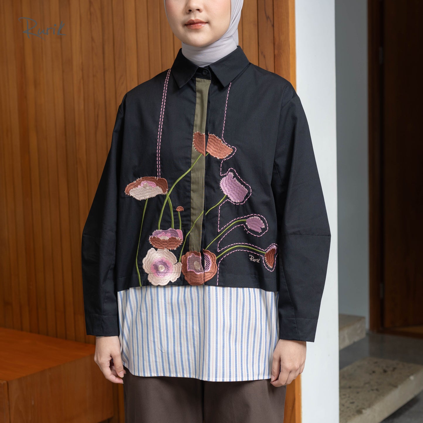 Anika Embroidery Shirt