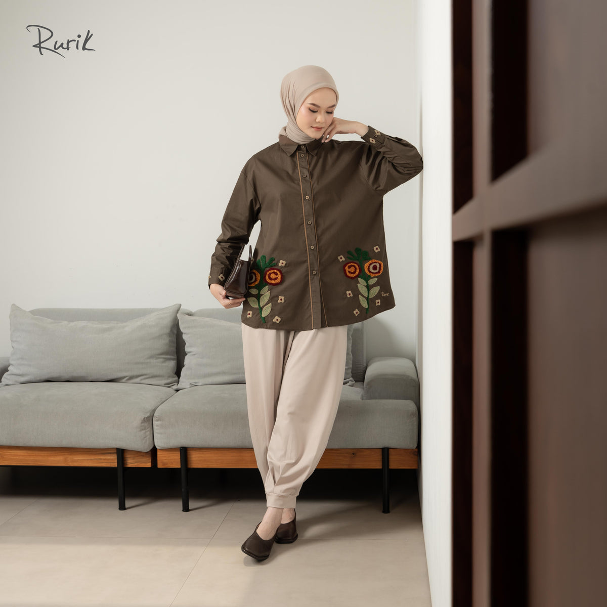 Tavio Embroidery Shirt
