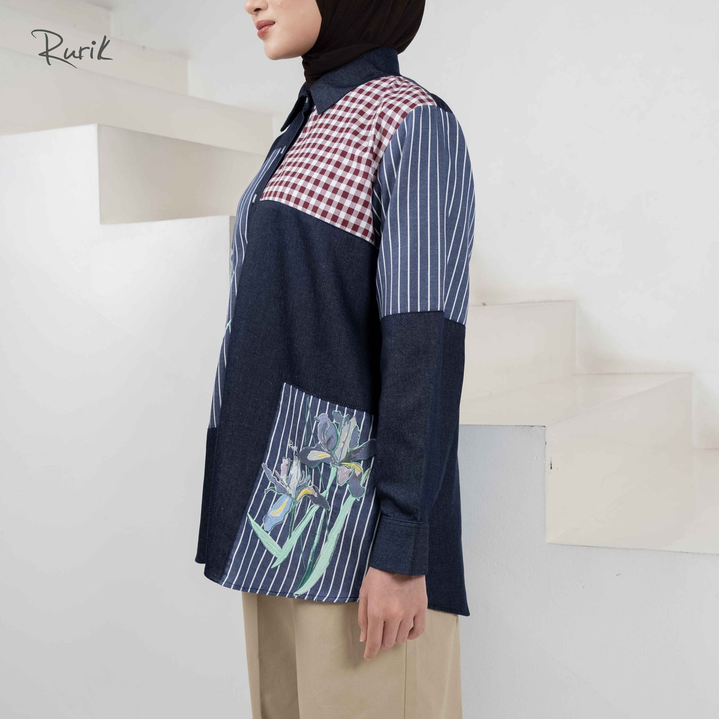 Jenika Embroidery Shirt