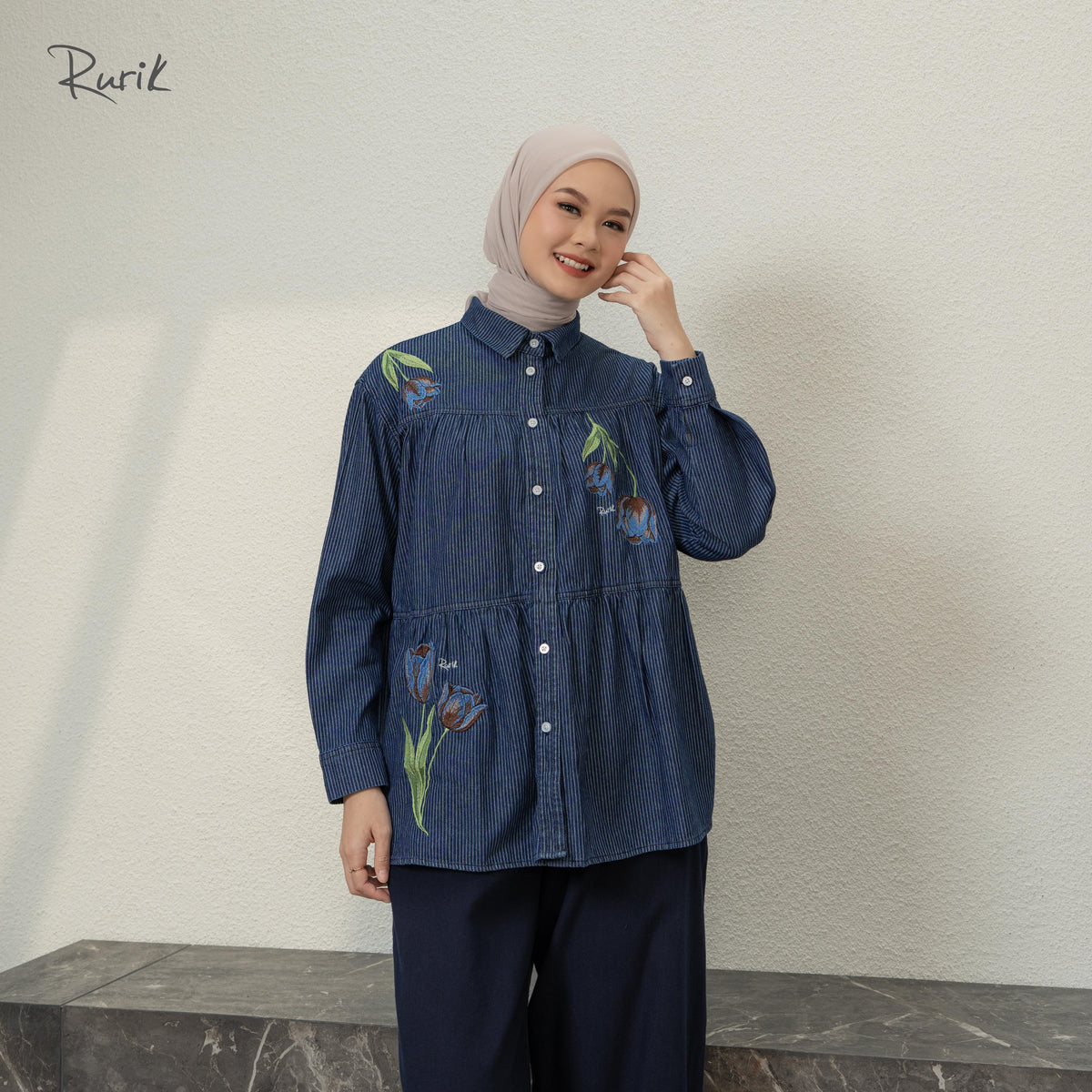 Jivala Embroidery Shirt