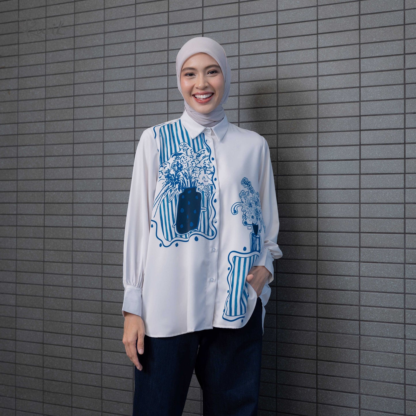 Asya Print Shirt