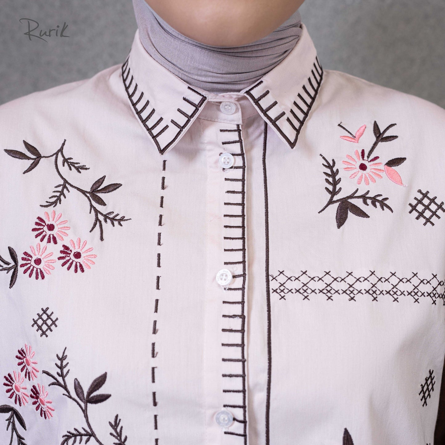 Yesha Embroidery Shirt