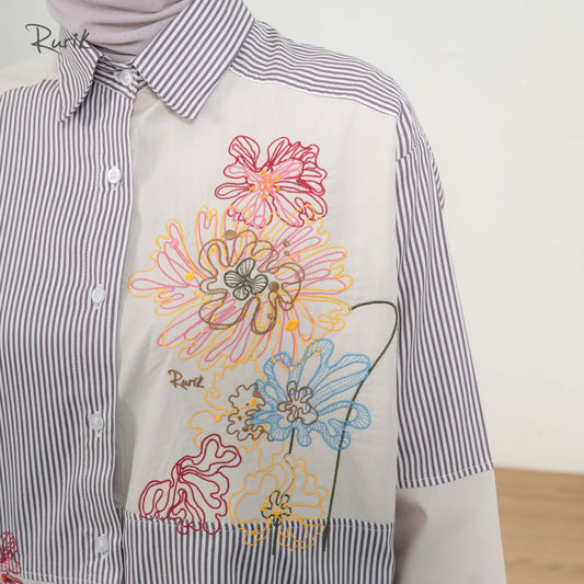 Salika Embroidery Shirt