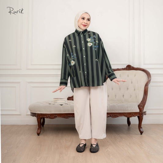Nadeline Print Shirt