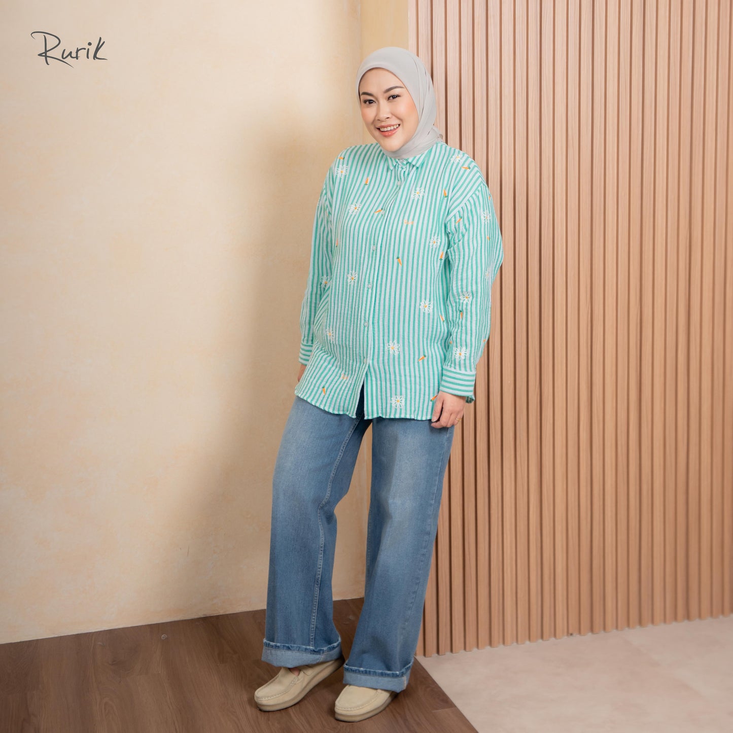 Naski Embroidery Shirt