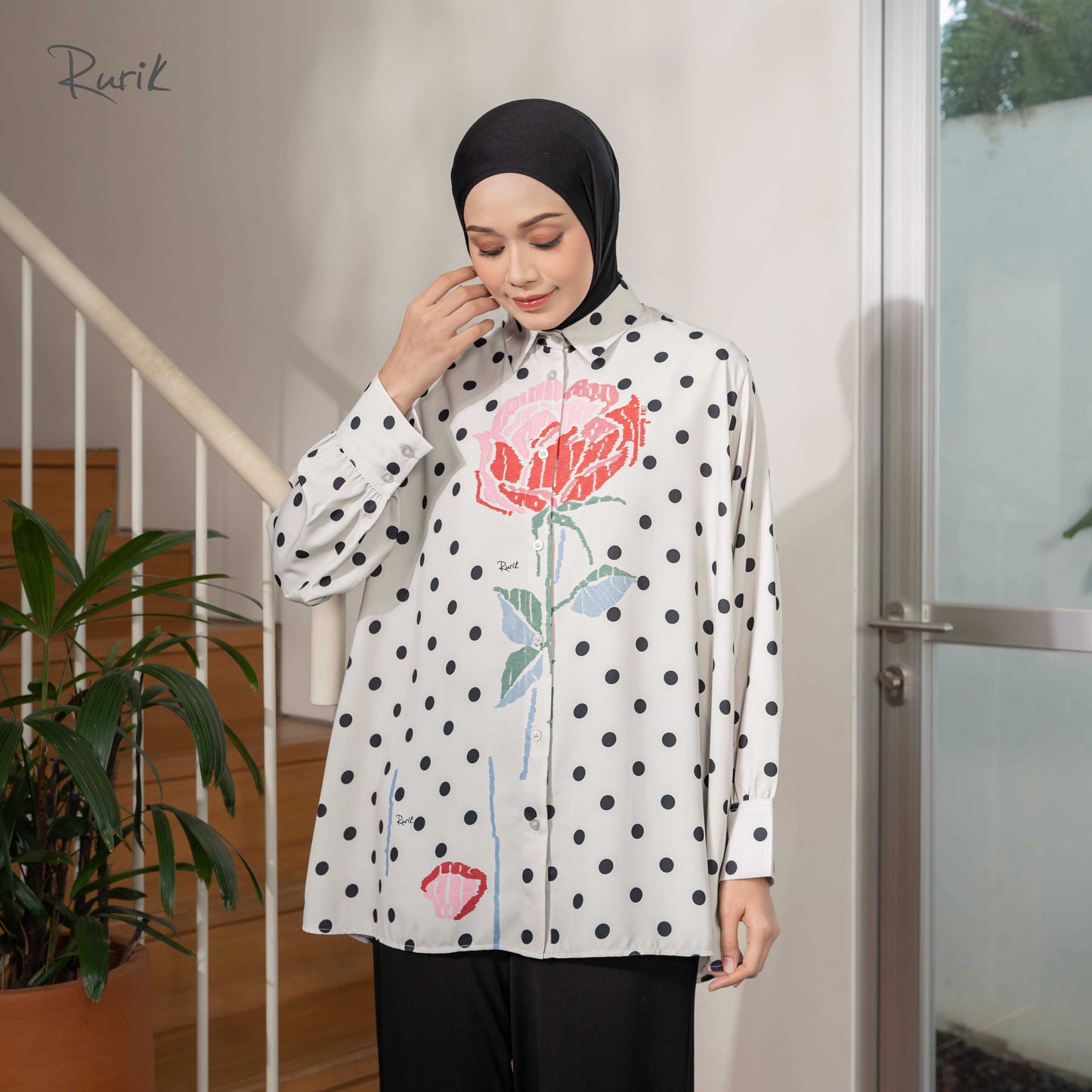 Elody Print Shirt