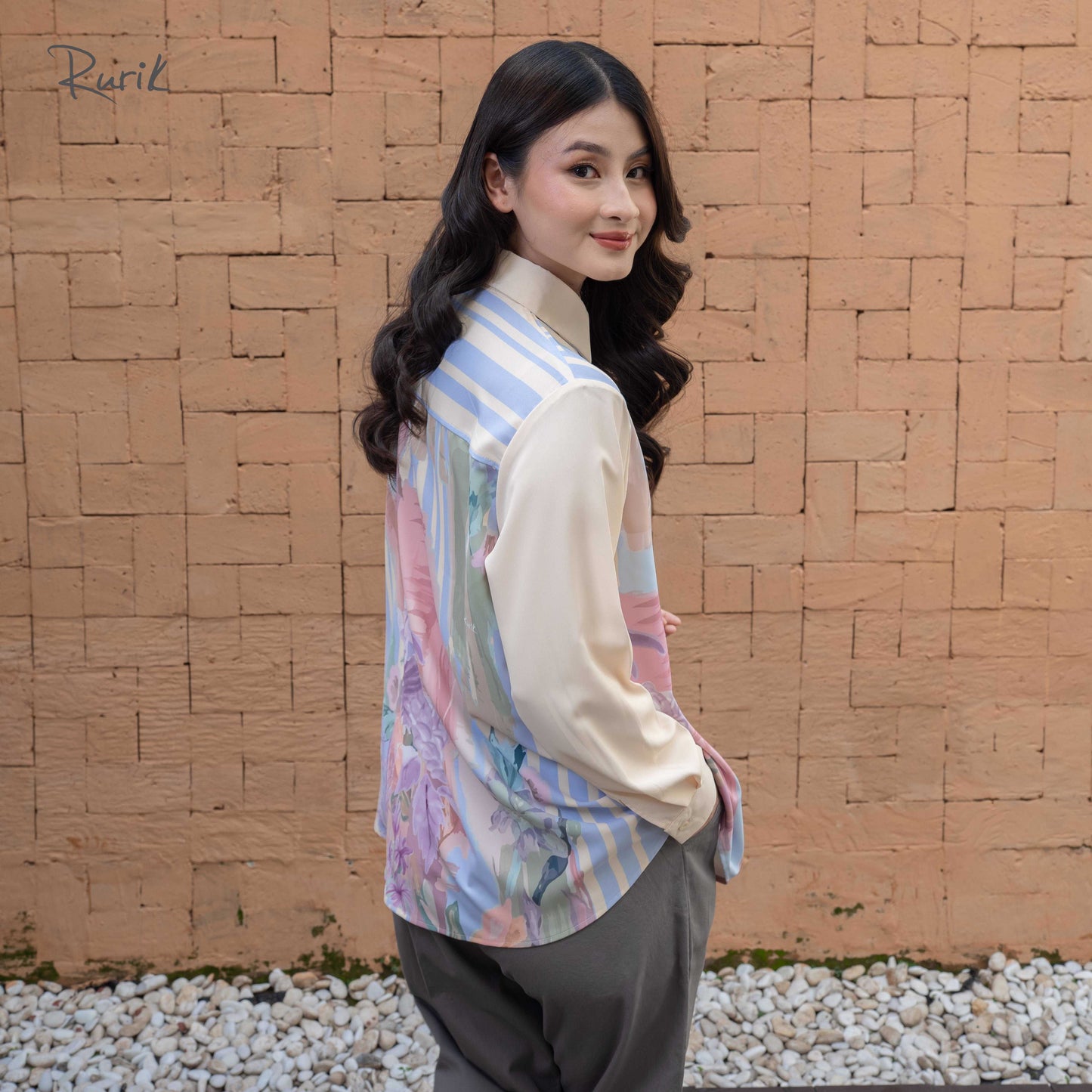 Shana Print Shirt