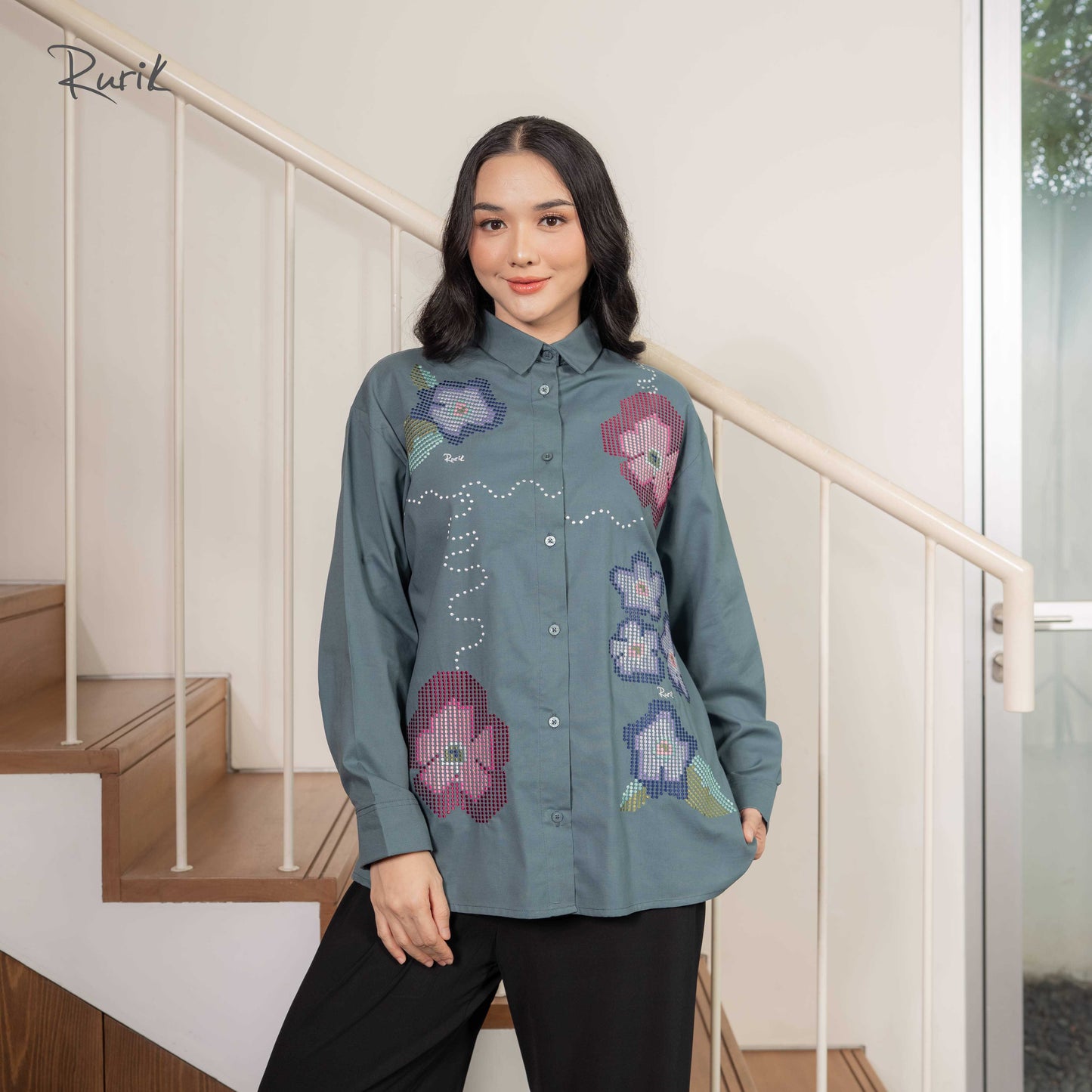 Amima Embroidery Shirt