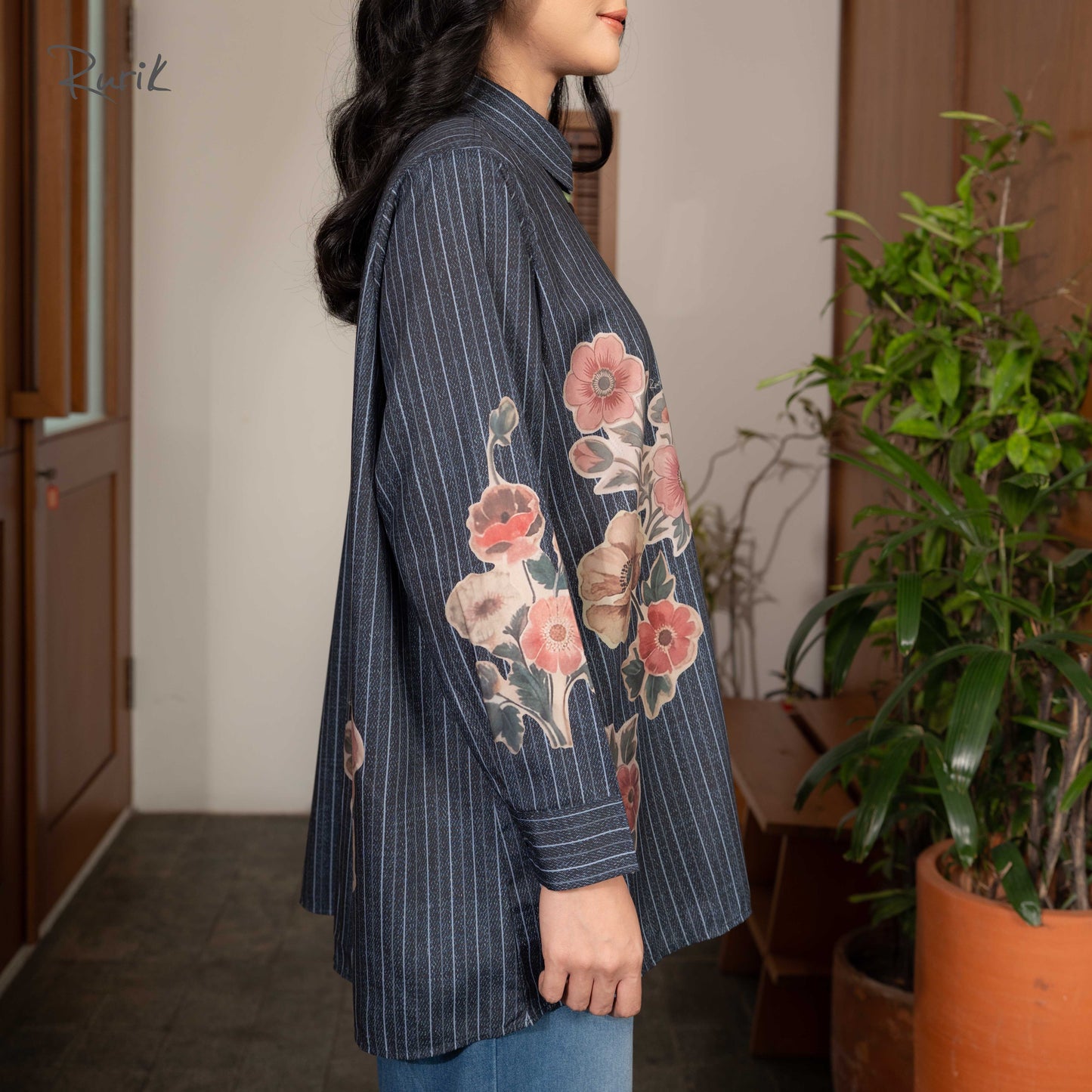 Thea Print Shirt