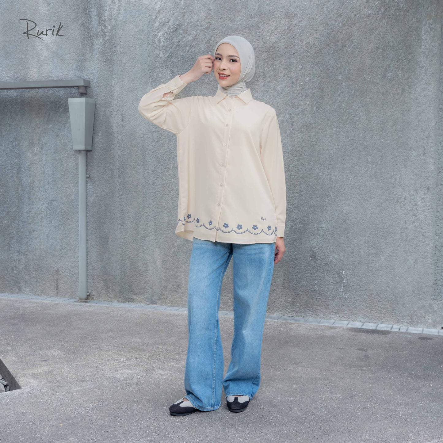 Goriva Embroidery Shirt