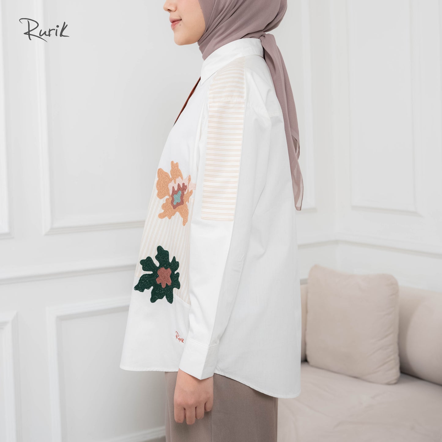 Kienna Embroidery Shirt