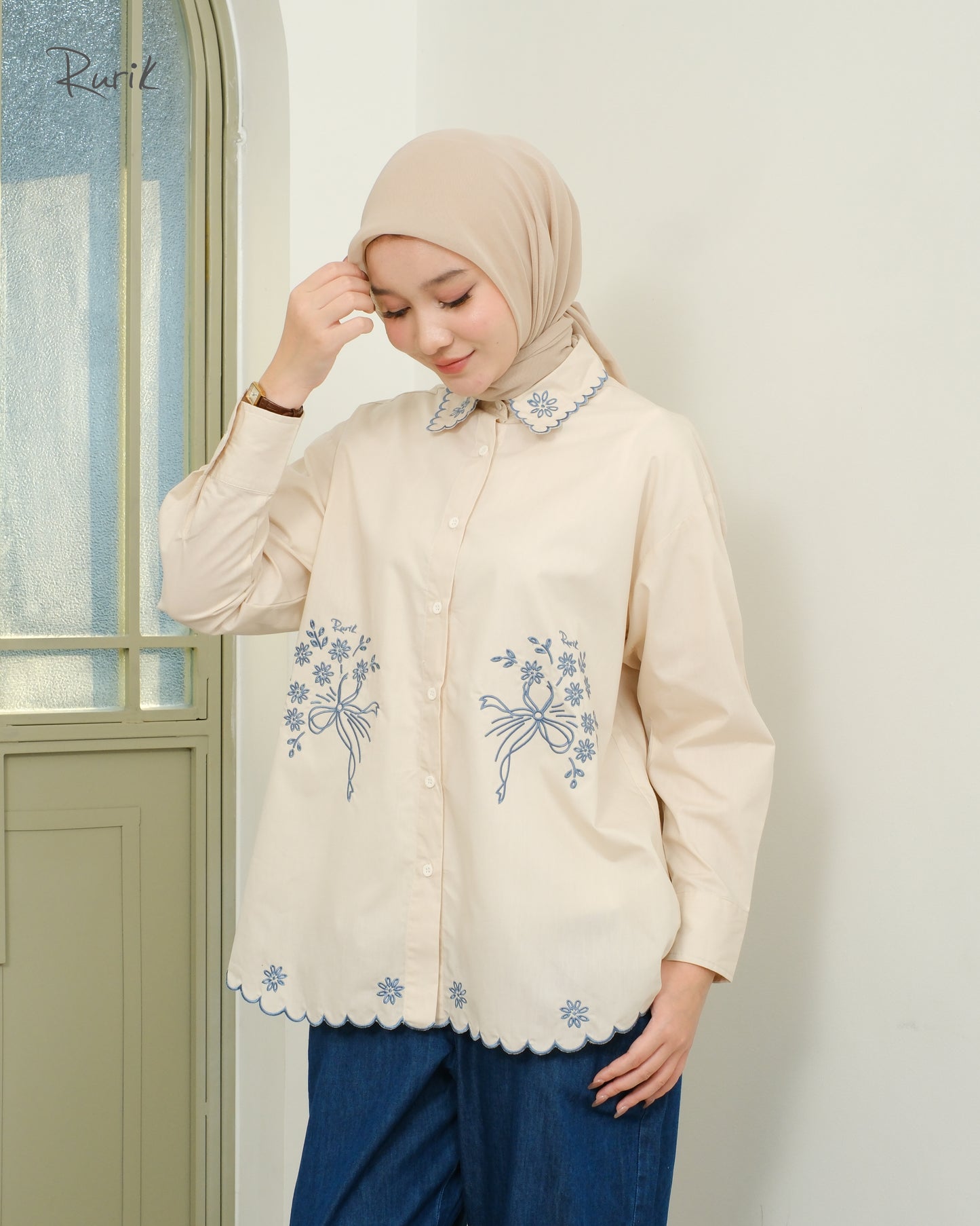 Gauri Embroidery Shirt