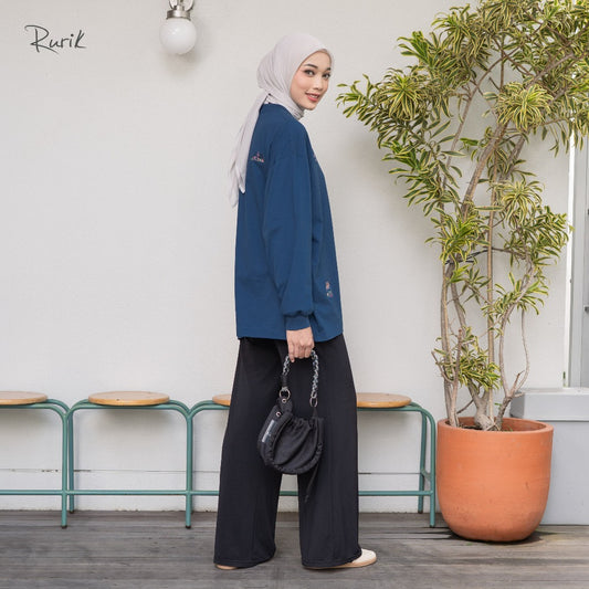 Long-sleeved Embroidery Shirt