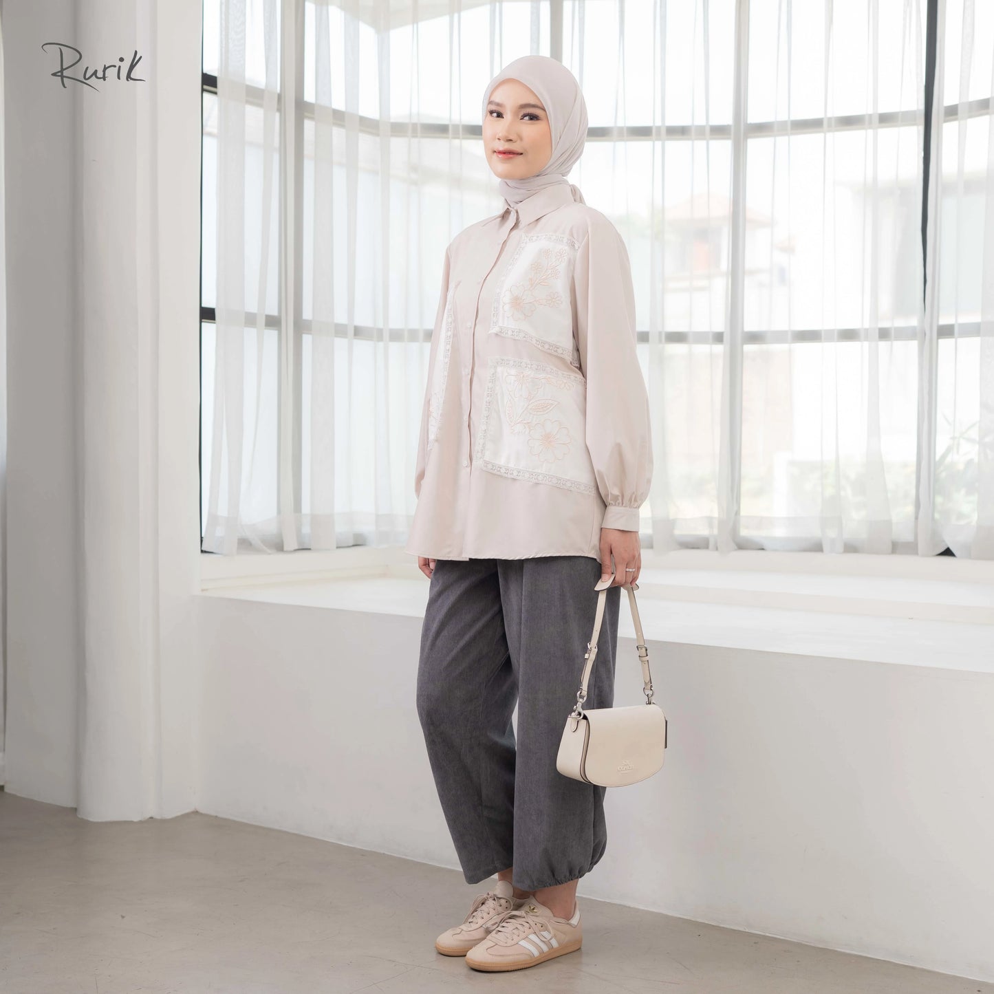 Dineza Embroidery Shirt