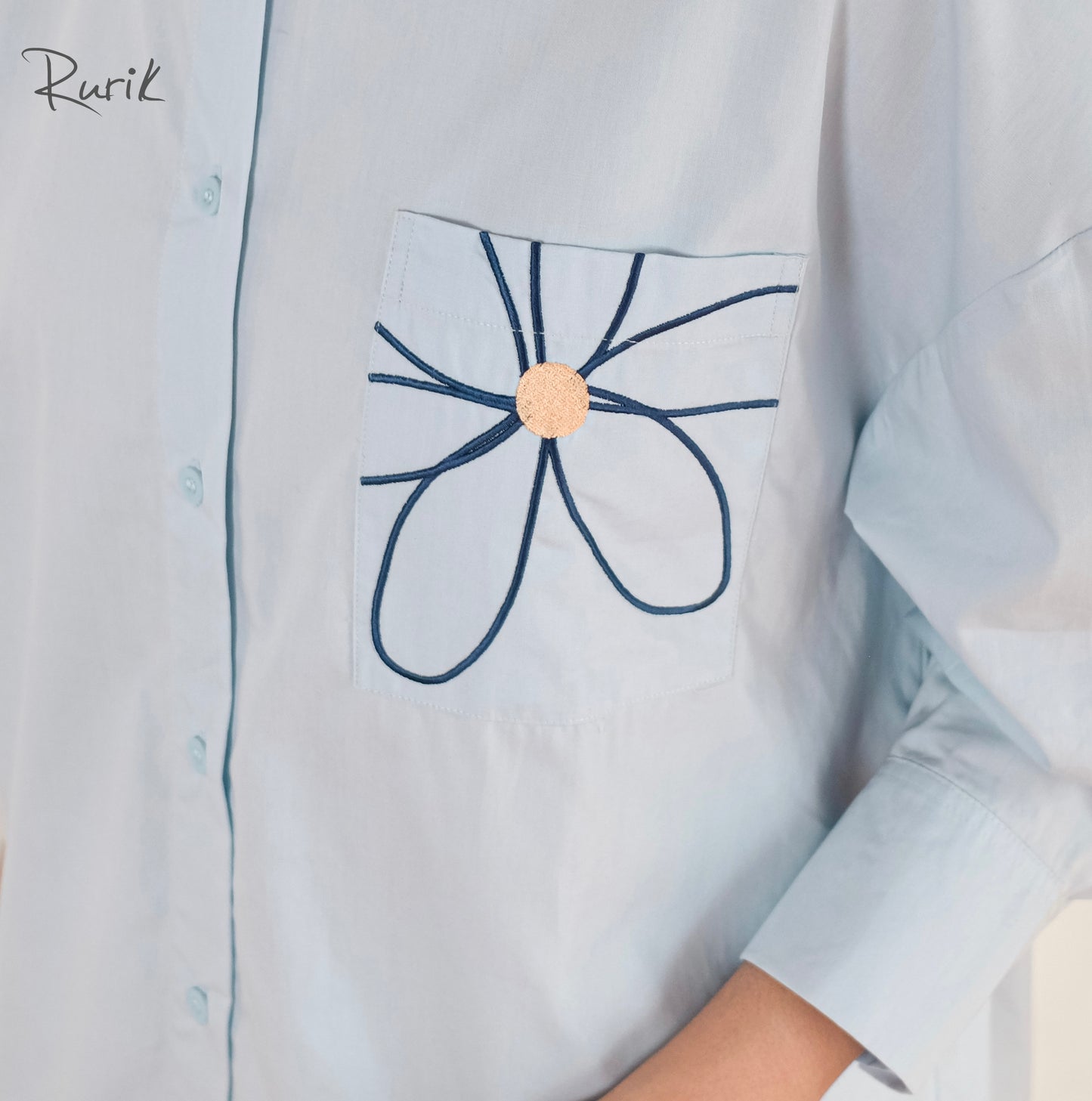 Fiore Embroidery Shirt