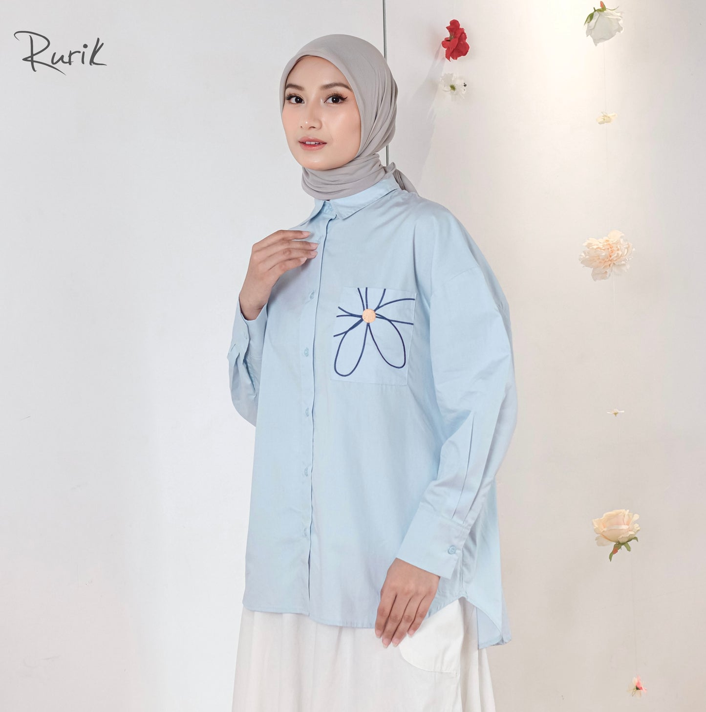 Fiore Embroidery Shirt