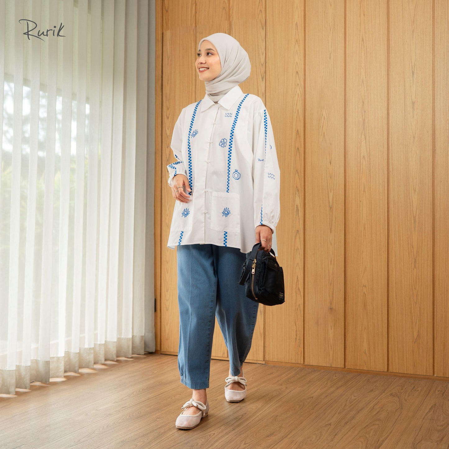 Stelia Embroidery Shirt