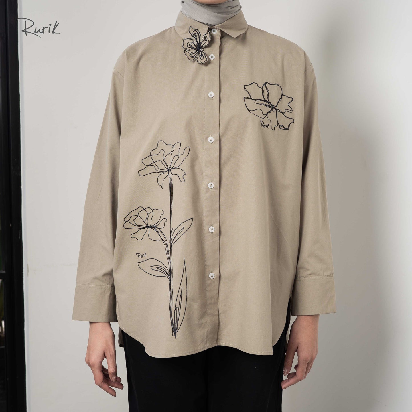 Karla Embroidery Shirt