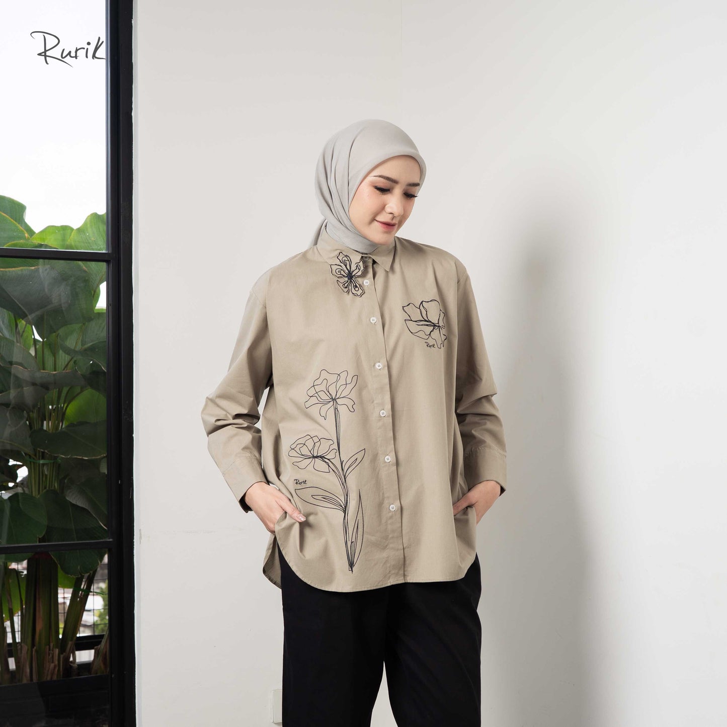 Karla Embroidery Shirt