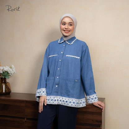 Rhea Denim Shirt Blue