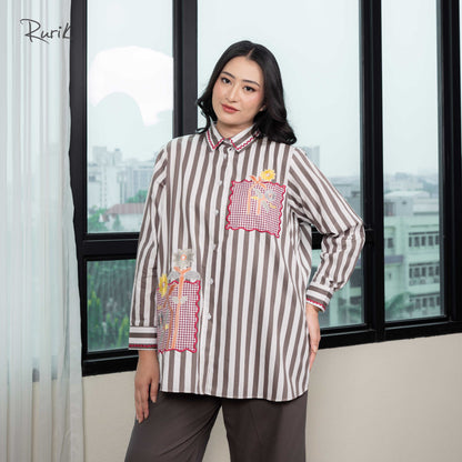 Adsila Embroidery Shirt