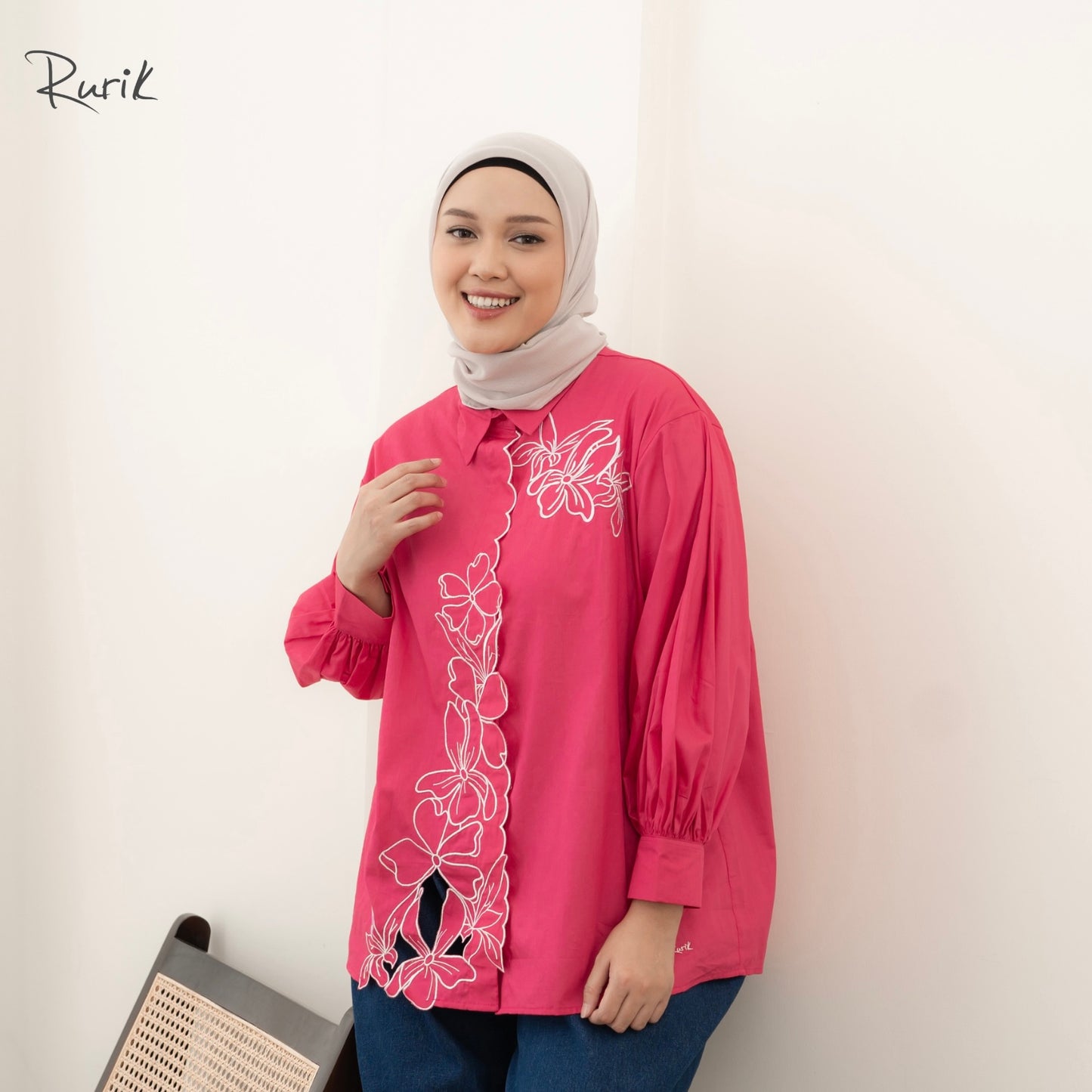 Kiyo Embroidery Shirt