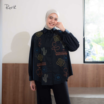 Yuza Embroidery Shirt