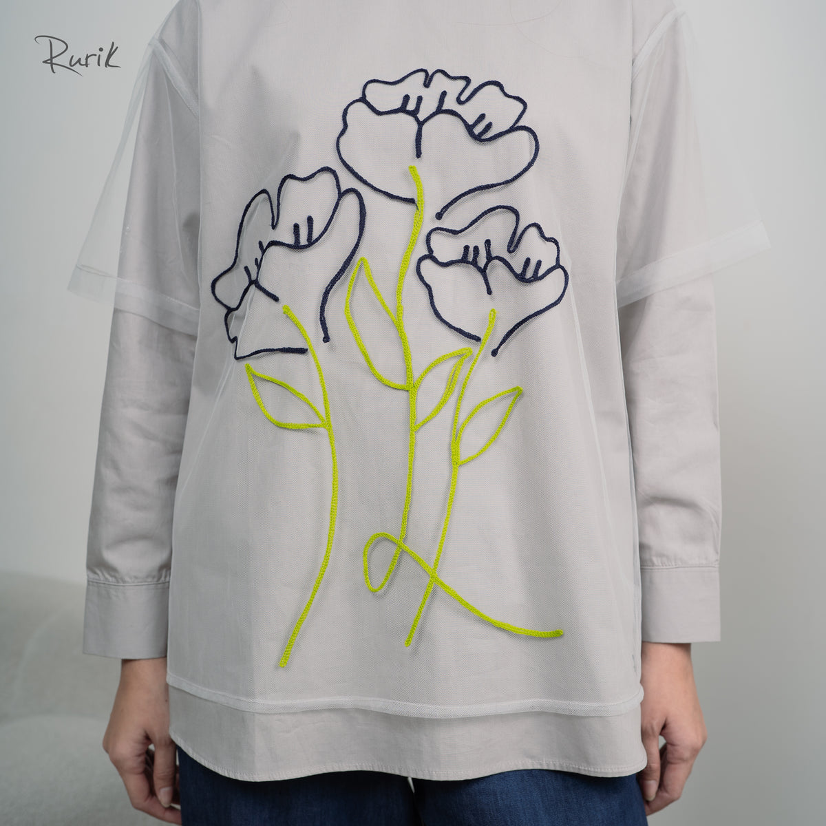 Sasy Embroidery Shirt