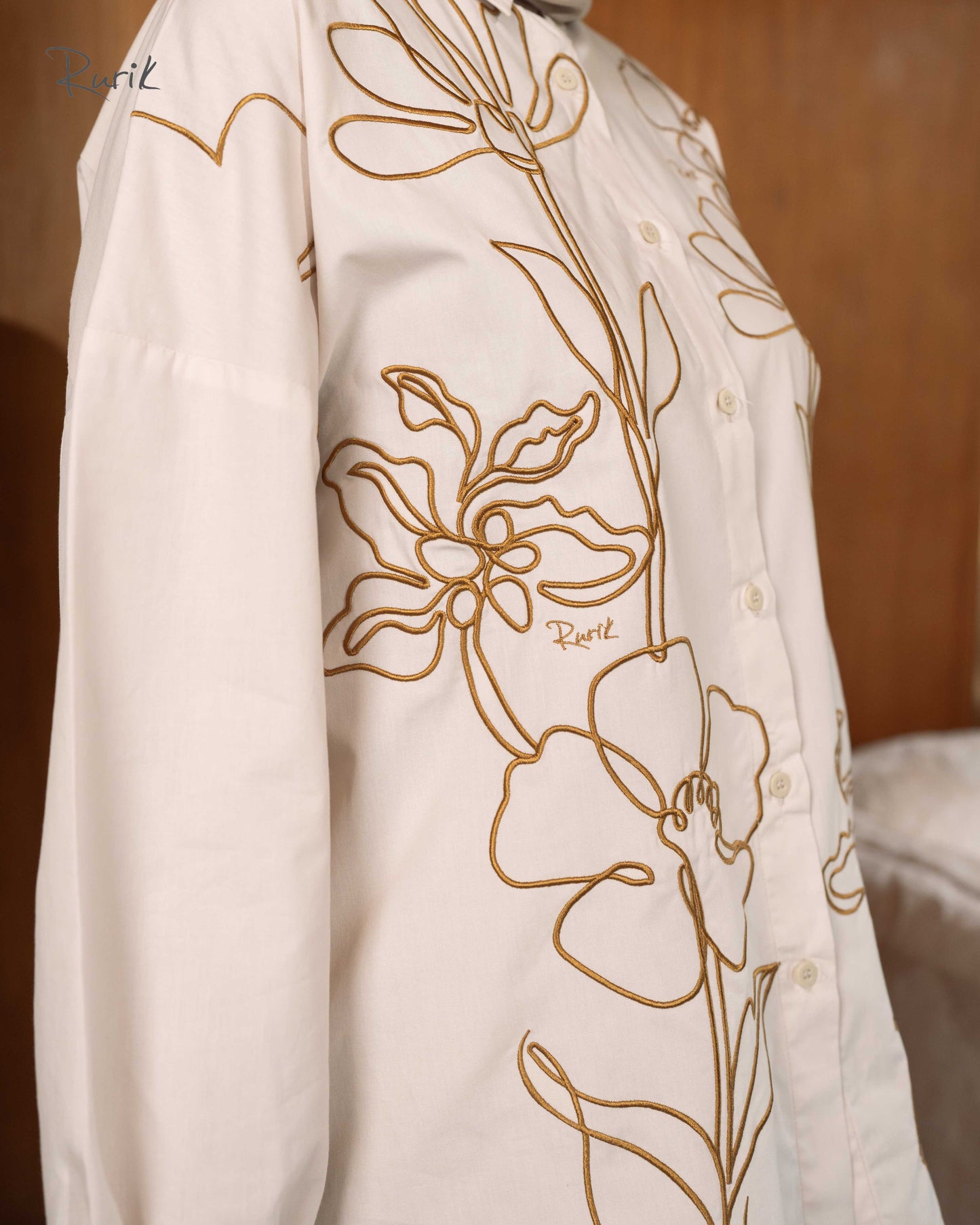 Naura Embroidery Shirt