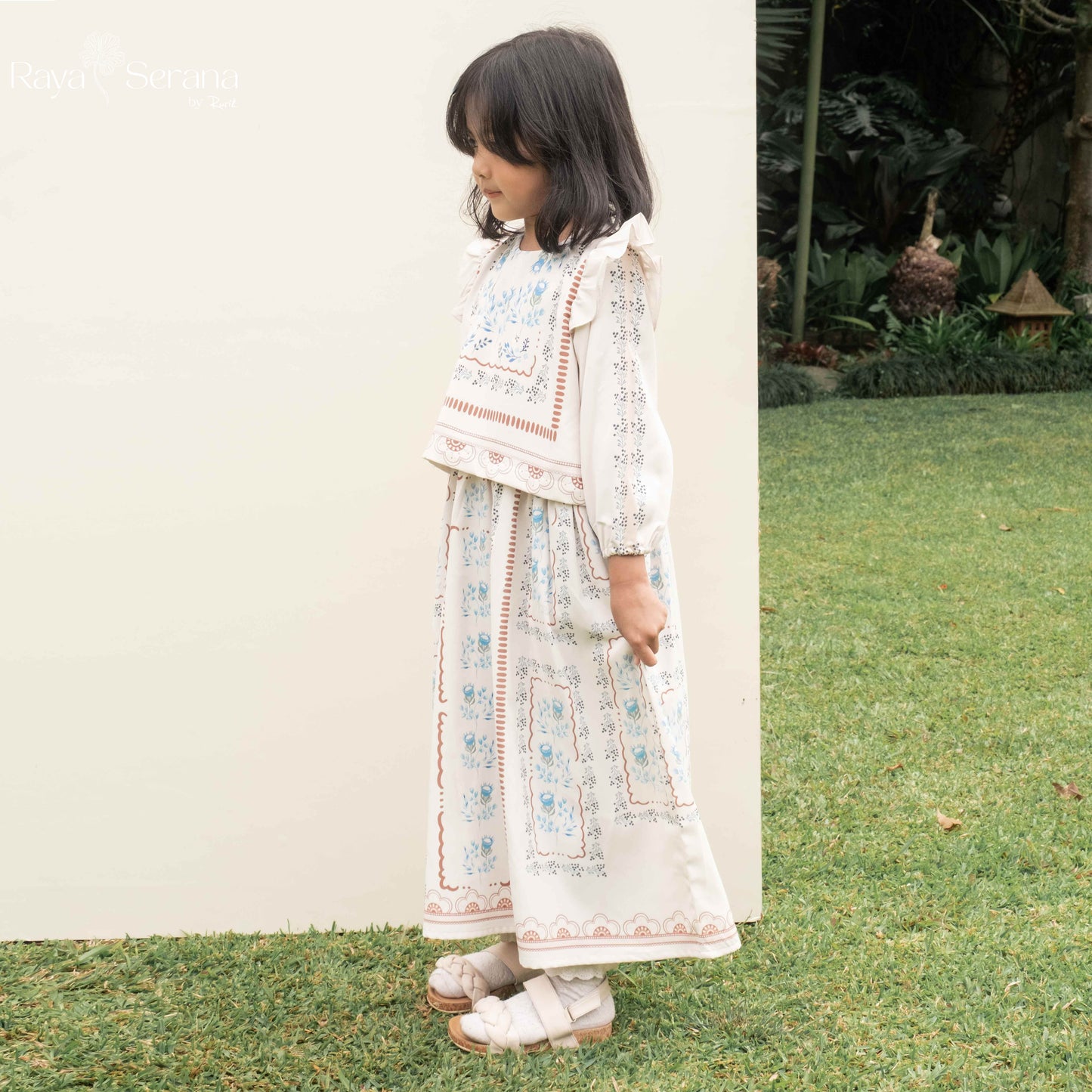 Layana Girl Print Dress