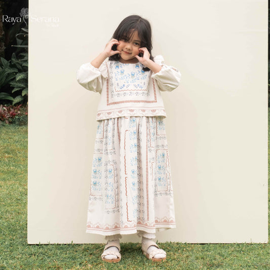 Layana Girl Print Dress