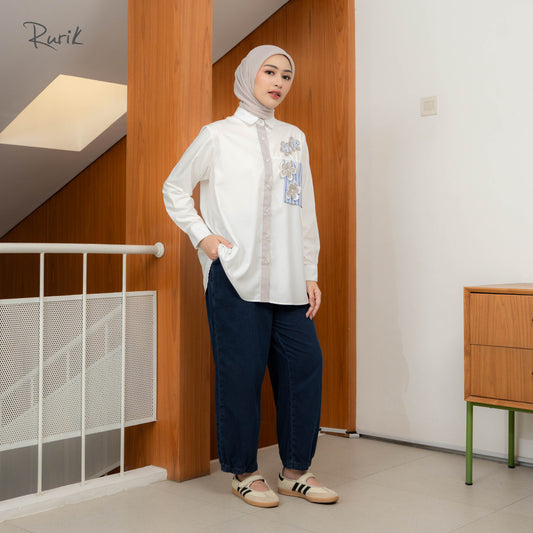 Lumiko Embroidery Shirt