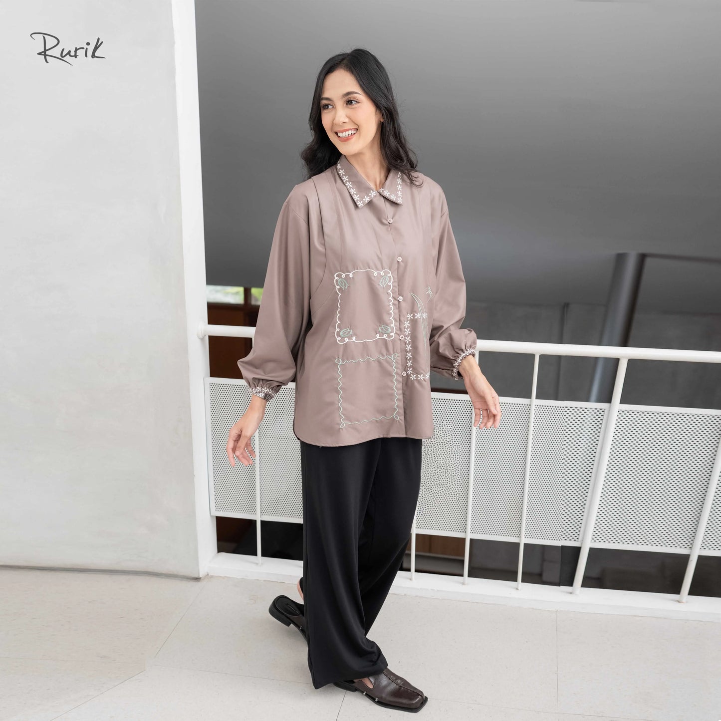 Fayra Embroidery Shirt