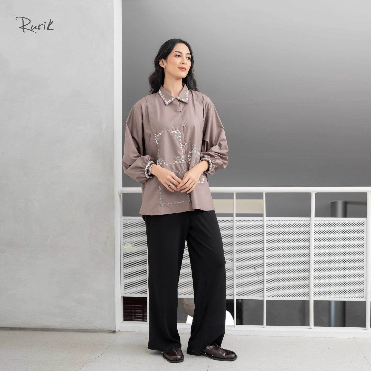 Fayra Embroidery Shirt