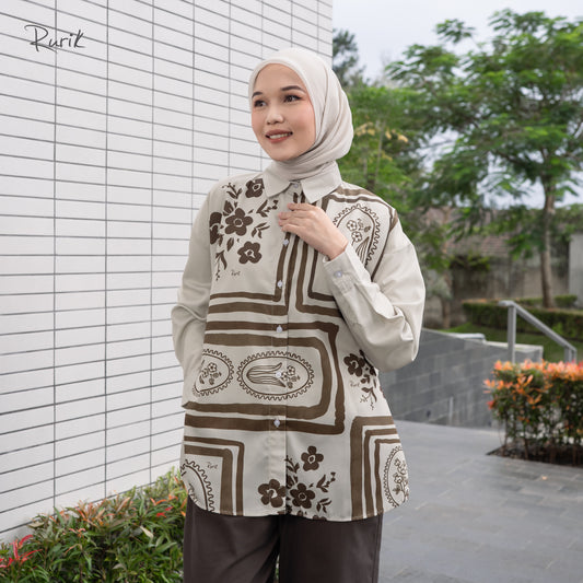 Elvara Print Shirt