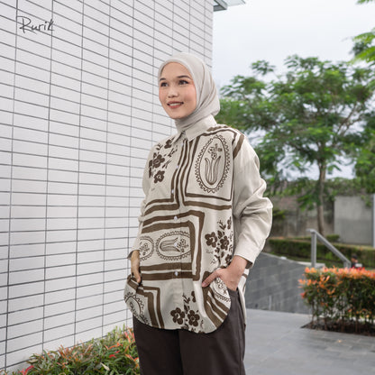Elvara Print Shirt