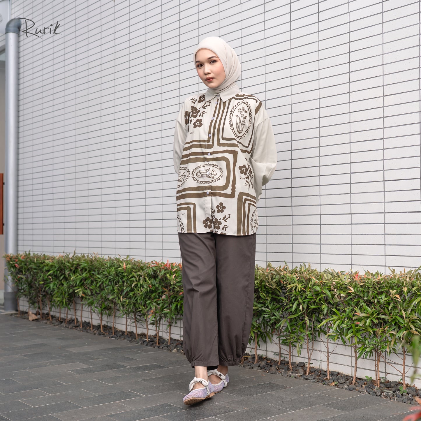 Elvara Print Shirt