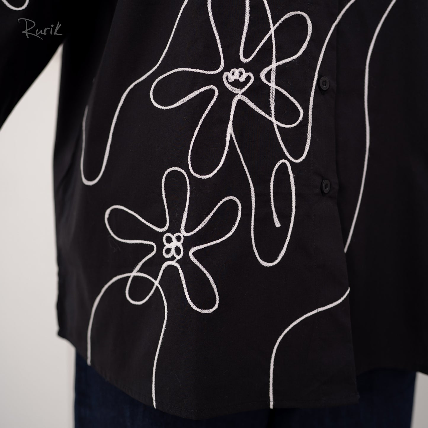 Hikari Embroidery Shirt