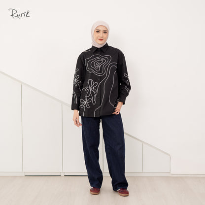 Hikari Embroidery Shirt