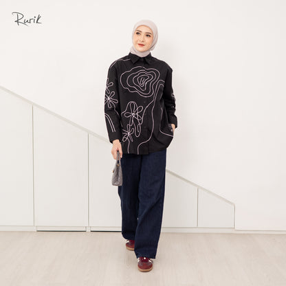 Hikari Embroidery Shirt