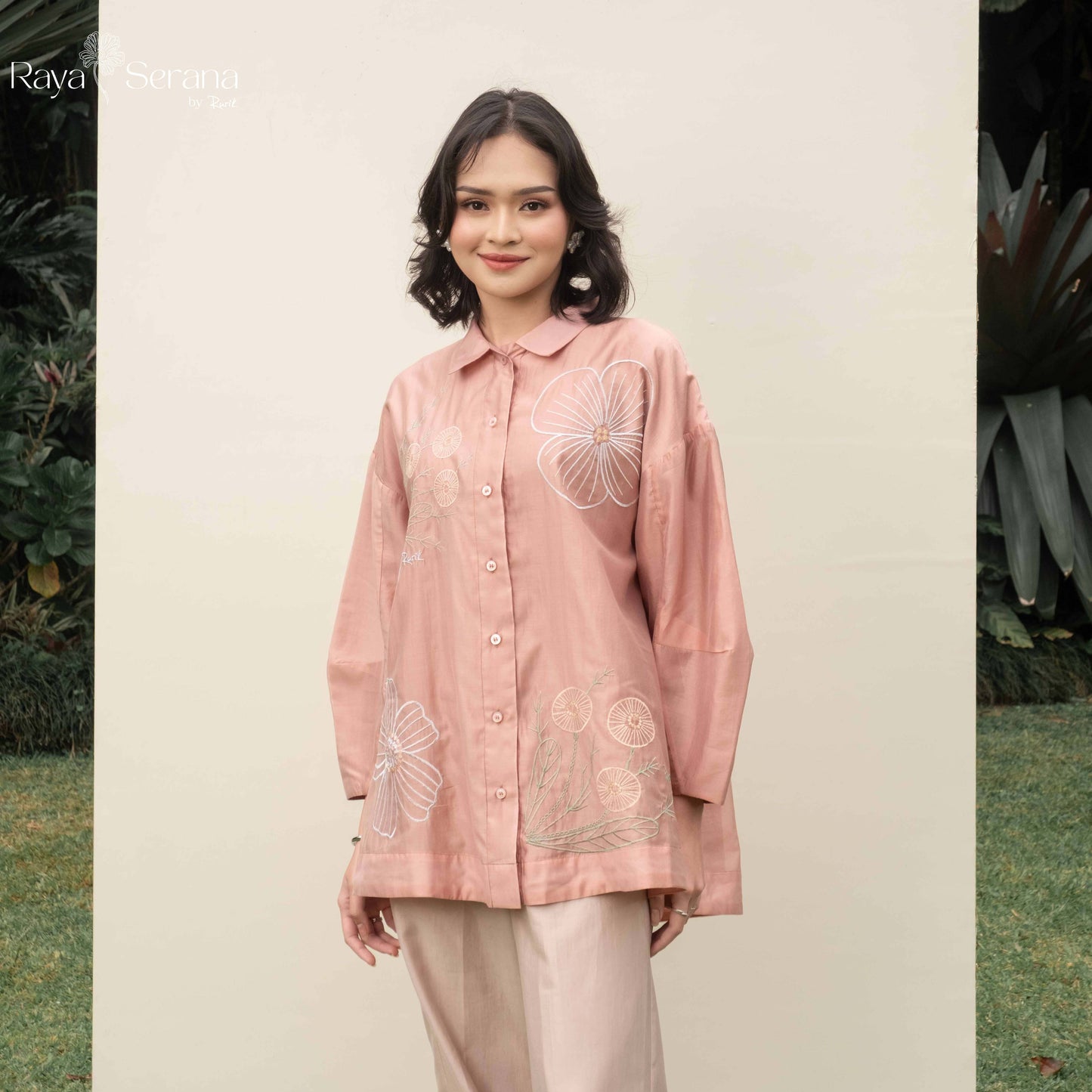 Velda Embroidery Shirt