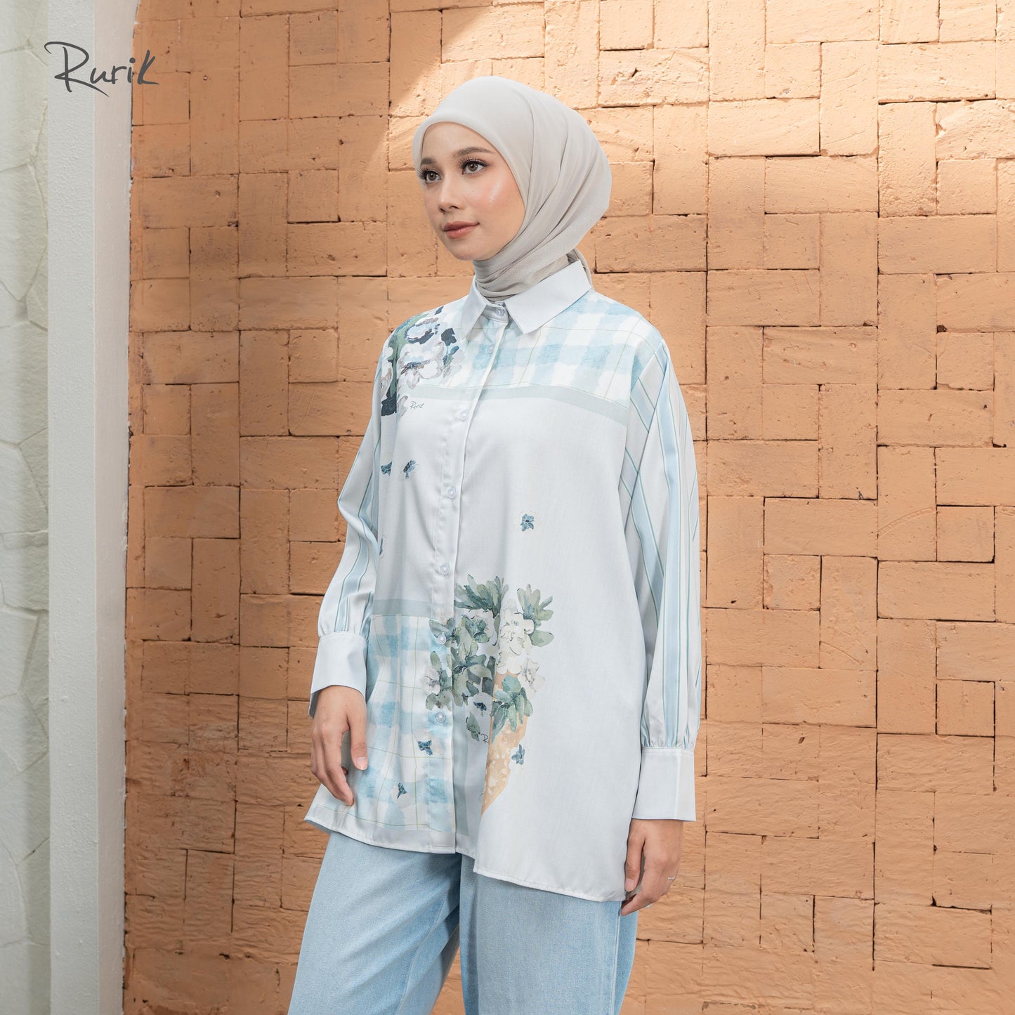 Greyva Print Shirt